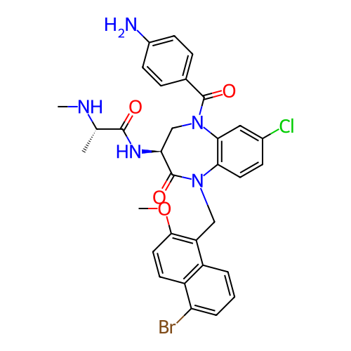 Chemical structure of BindingDB Monomer ID 242601