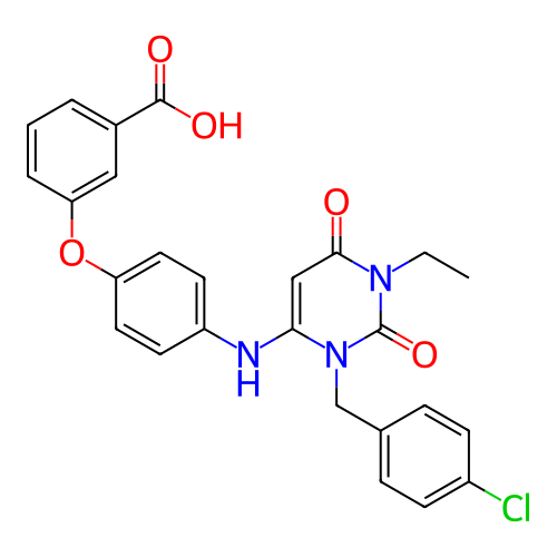 Chemical structure of BindingDB Monomer ID 244275