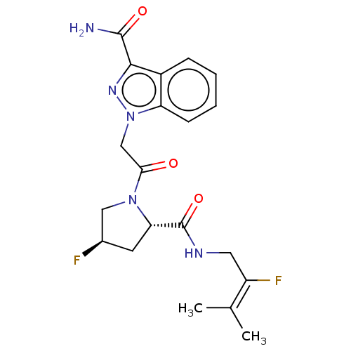 Chemical structure of BindingDB Monomer ID 249374