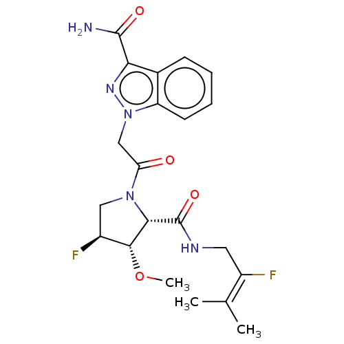 Chemical structure of BindingDB Monomer ID 249375