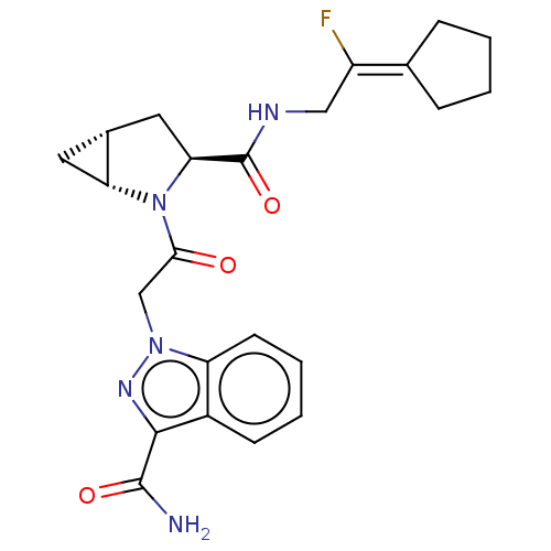 Chemical structure of BindingDB Monomer ID 249384