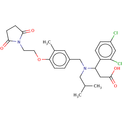 Chemical structure of BindingDB Monomer ID 249734
