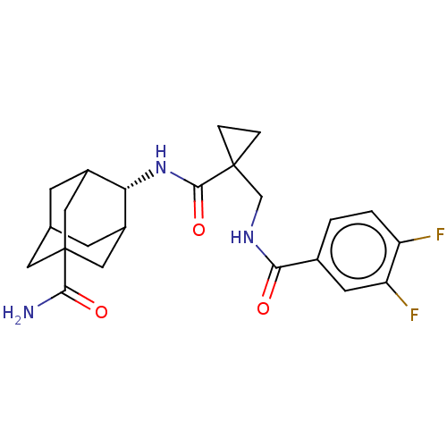 Chemical structure of BindingDB Monomer ID 250434