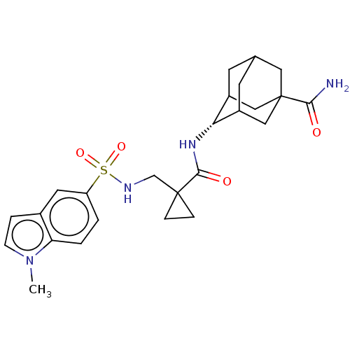 Chemical structure of BindingDB Monomer ID 250435