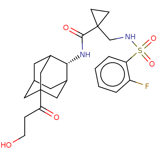 Chemical structure of BindingDB Monomer ID 250439