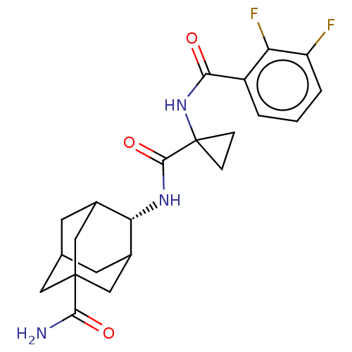 Chemical structure of BindingDB Monomer ID 250457