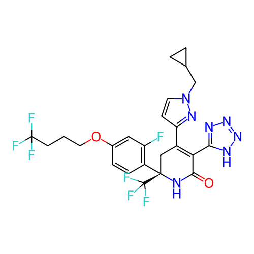 Chemical structure of BindingDB Monomer ID 253621