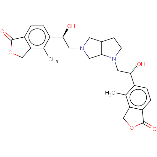 Chemical structure of BindingDB Monomer ID 254072