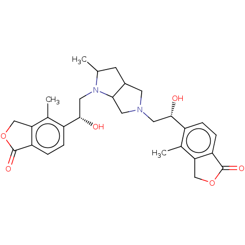 Chemical structure of BindingDB Monomer ID 254080