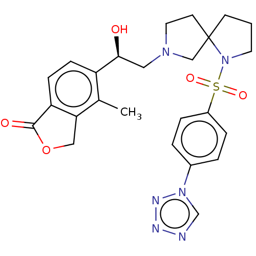 Chemical structure of BindingDB Monomer ID 254087