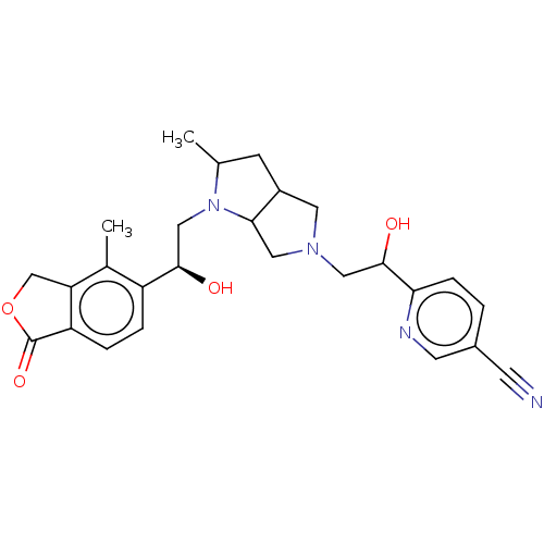 Chemical structure of BindingDB Monomer ID 254098