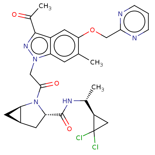 Chemical structure of BindingDB Monomer ID 254475
