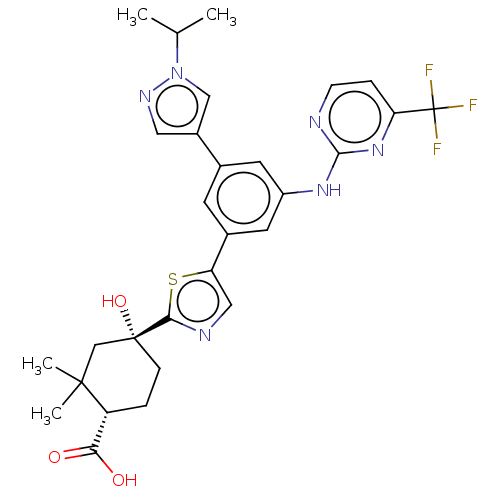 Chemical structure of BindingDB Monomer ID 255556