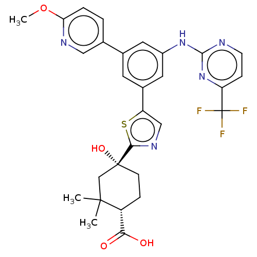 Chemical structure of BindingDB Monomer ID 255560