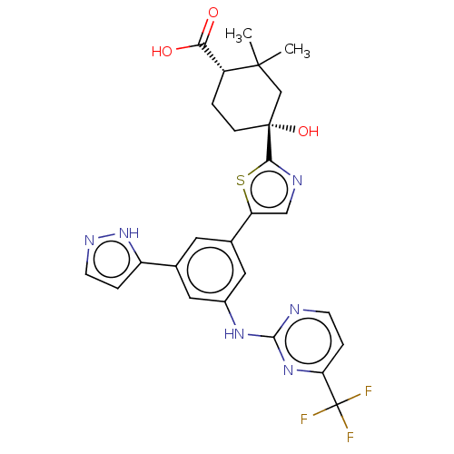 Chemical structure of BindingDB Monomer ID 255564
