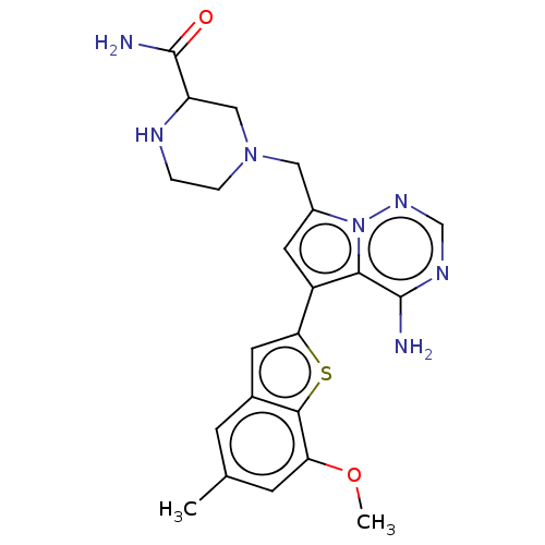 Chemical structure of BindingDB Monomer ID 255622