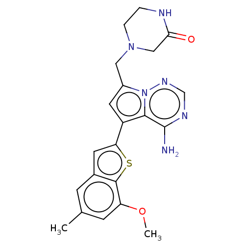 Chemical structure of BindingDB Monomer ID 255623