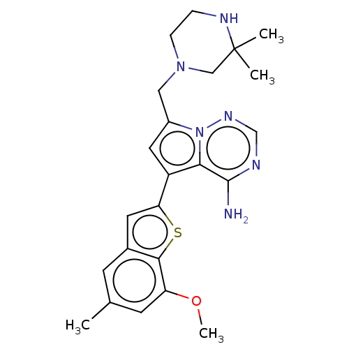 Chemical structure of BindingDB Monomer ID 255660