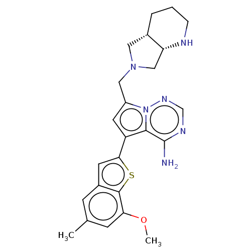 Chemical structure of BindingDB Monomer ID 255662