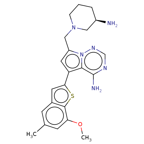 Chemical structure of BindingDB Monomer ID 255670