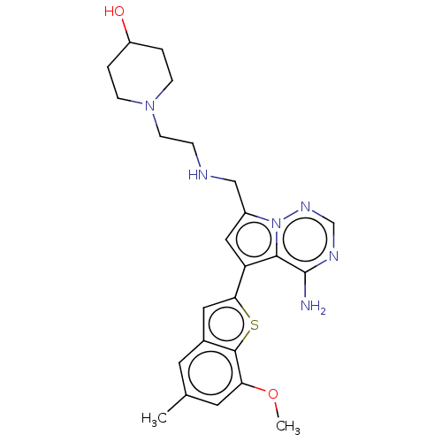 Chemical structure of BindingDB Monomer ID 255673