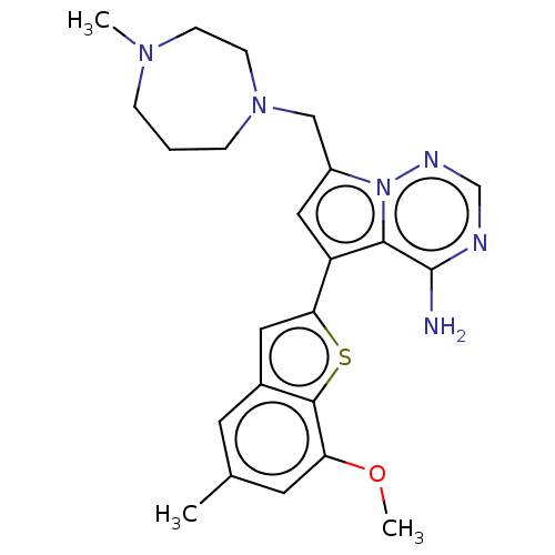 Chemical structure of BindingDB Monomer ID 255704