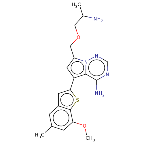 Chemical structure of BindingDB Monomer ID 255734