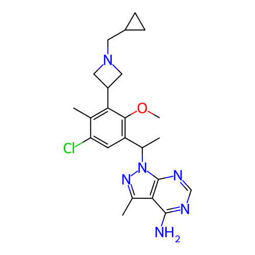 Chemical structure of BindingDB Monomer ID 255793