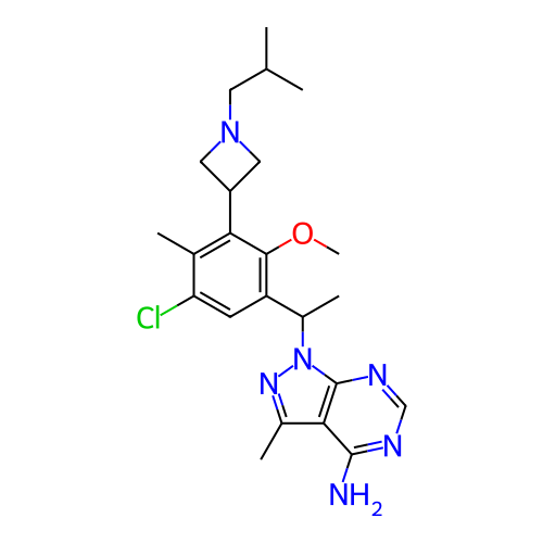 Chemical structure of BindingDB Monomer ID 255796