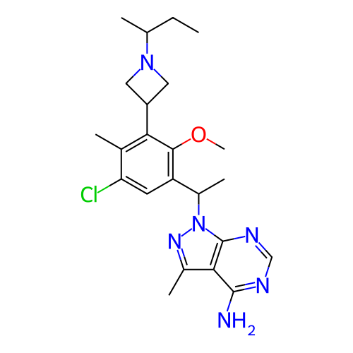 Chemical structure of BindingDB Monomer ID 255797