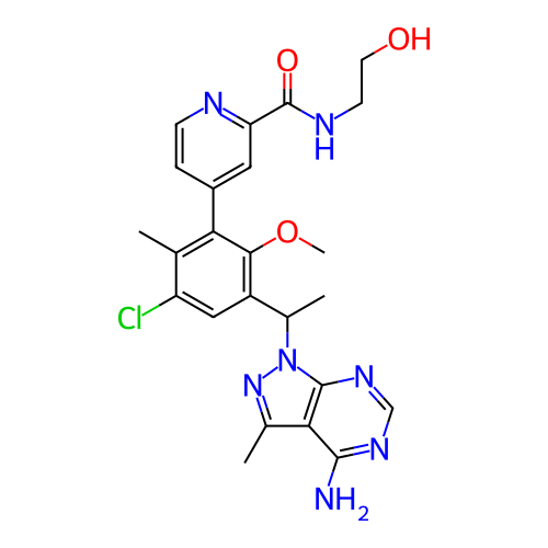 Chemical structure of BindingDB Monomer ID 255807