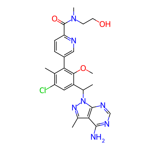 Chemical structure of BindingDB Monomer ID 255814
