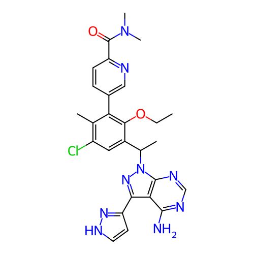 Chemical structure of BindingDB Monomer ID 255842