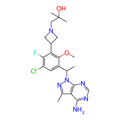 Chemical structure of BindingDB Monomer ID 255861