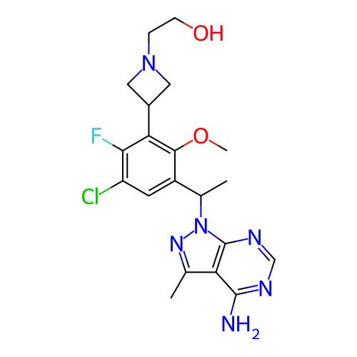 Chemical structure of BindingDB Monomer ID 255862