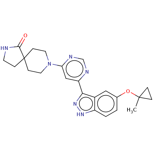Chemical structure of BindingDB Monomer ID 257174
