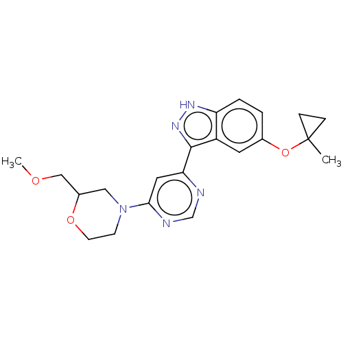 Chemical structure of BindingDB Monomer ID 257261