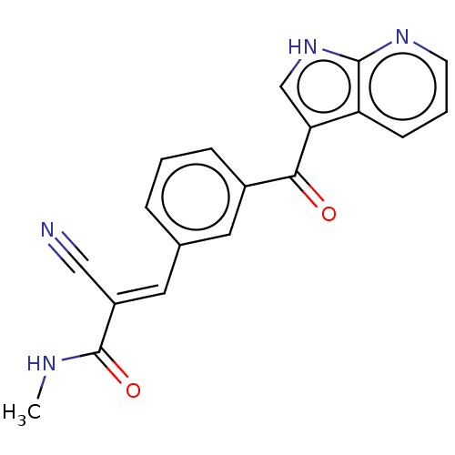 Chemical structure of BindingDB Monomer ID 259834