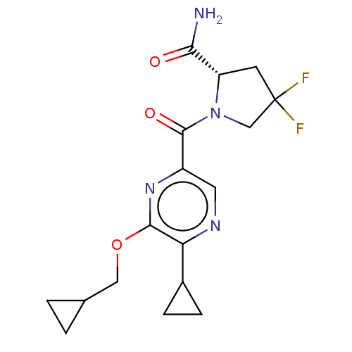 Chemical structure of BindingDB Monomer ID 260020
