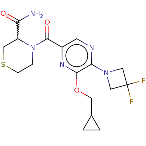 Chemical structure of BindingDB Monomer ID 260039