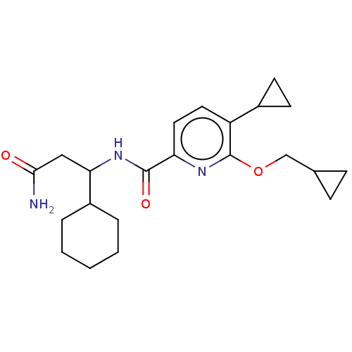 Chemical structure of BindingDB Monomer ID 260069