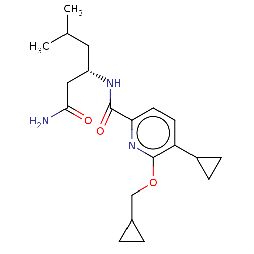 Chemical structure of BindingDB Monomer ID 260076