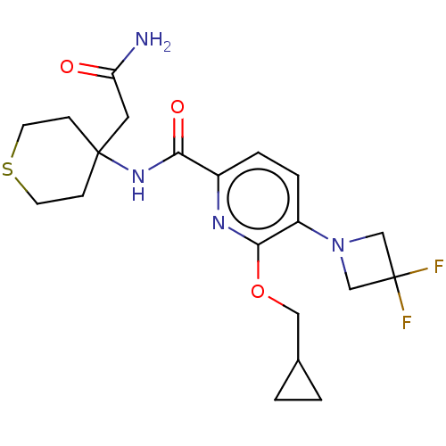 Chemical structure of BindingDB Monomer ID 260114