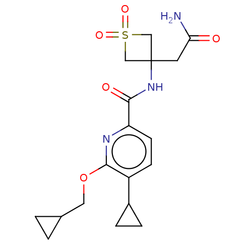 Chemical structure of BindingDB Monomer ID 260129