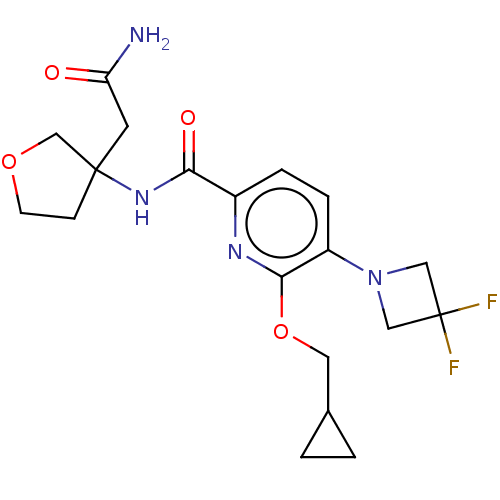 Chemical structure of BindingDB Monomer ID 260134