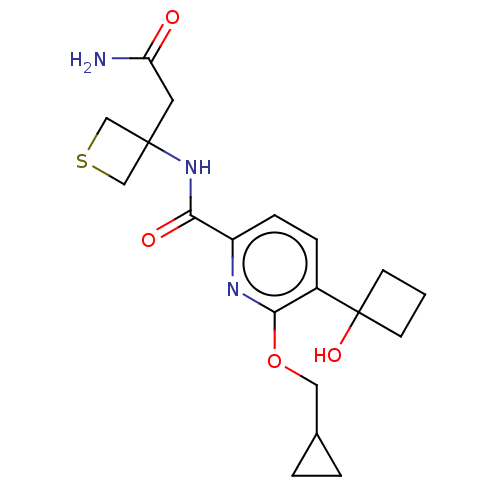 Chemical structure of BindingDB Monomer ID 260147