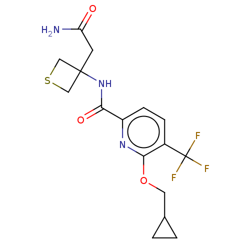 Chemical structure of BindingDB Monomer ID 260149