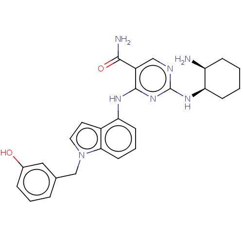 Chemical structure of BindingDB Monomer ID 260722