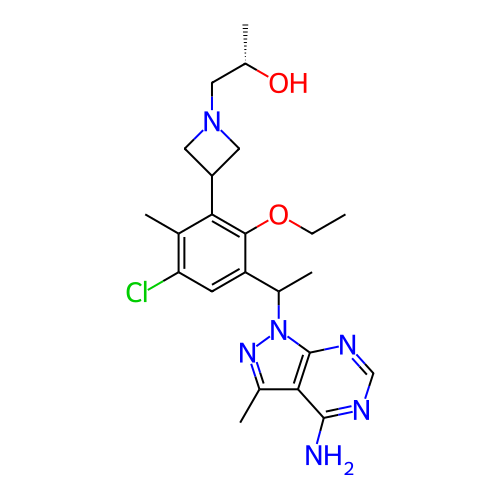 Chemical structure of BindingDB Monomer ID 261073