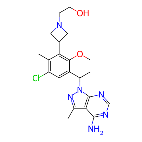Chemical structure of BindingDB Monomer ID 261081